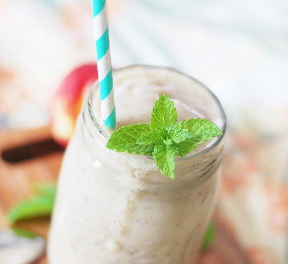 GEORGIA PEACH AND CREAMSICLE SMOOTHIE