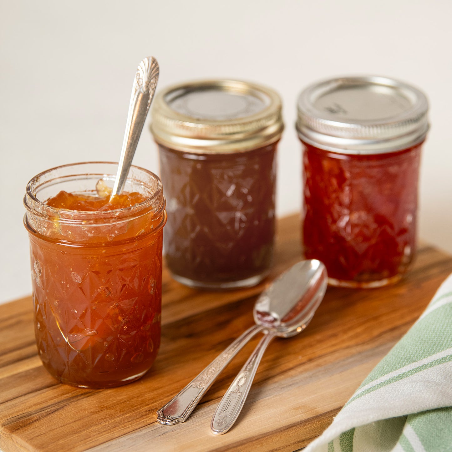 Peach Preserves Trio