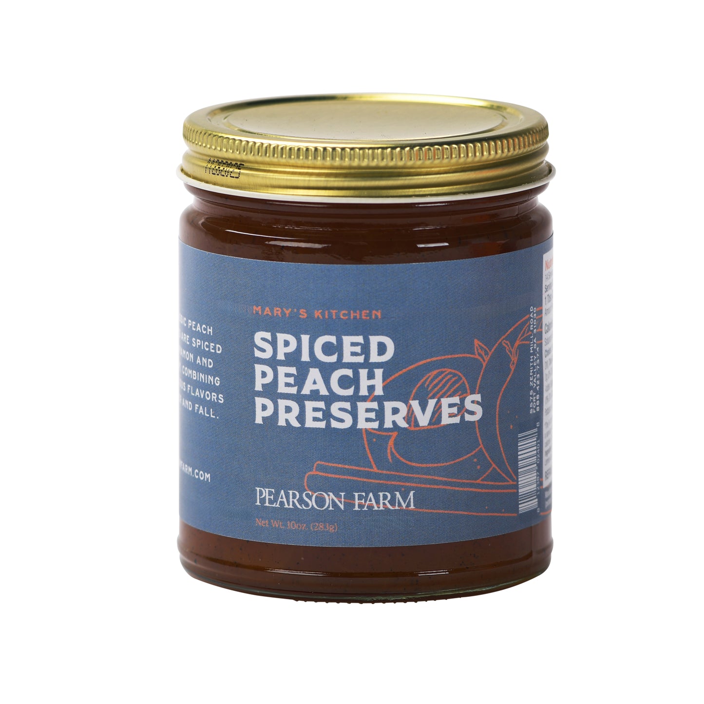 Spiced Peach Preserves