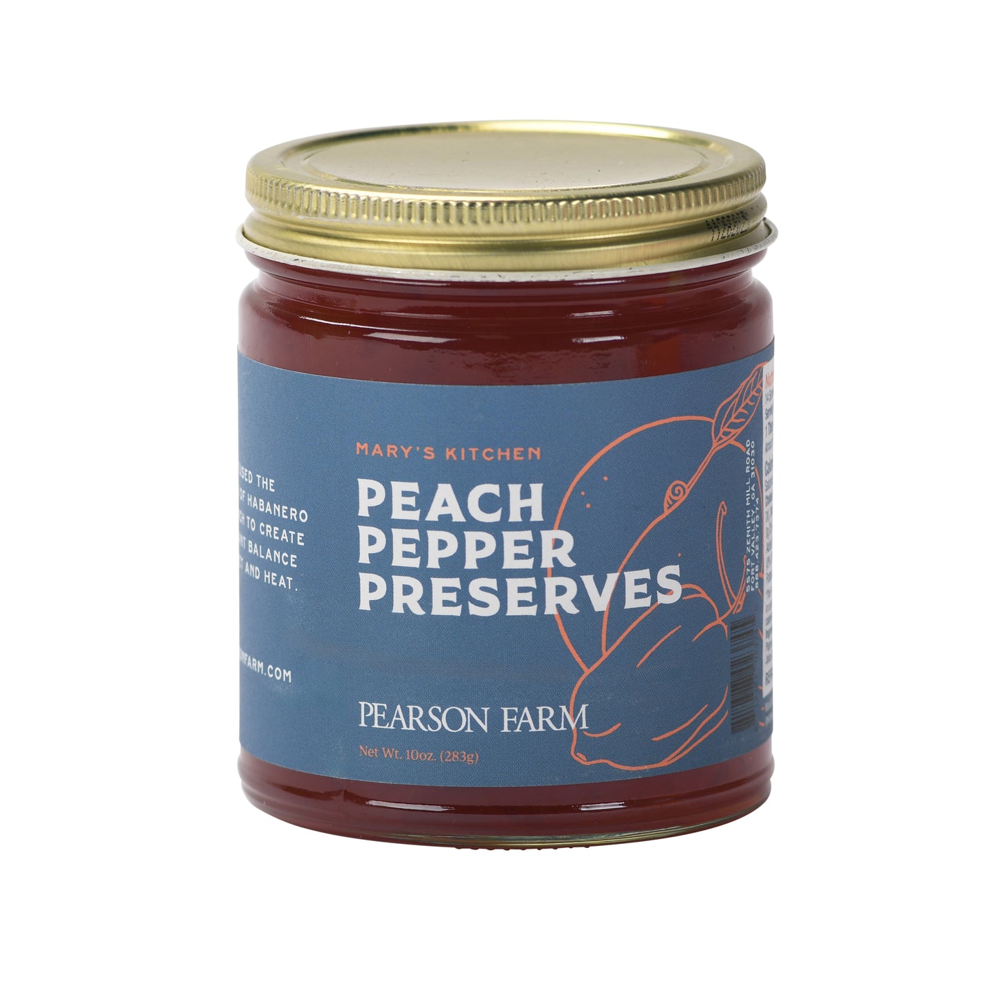 Peach Pepper Preserves