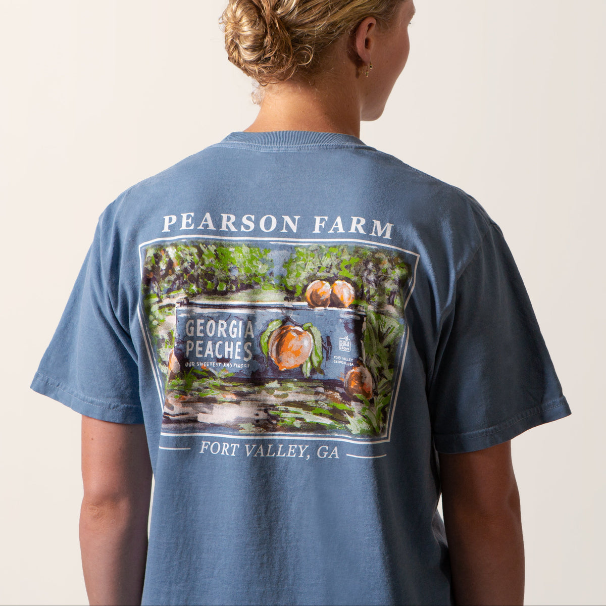 Pearson Farm x GA Golf Co Peach Crate Tee