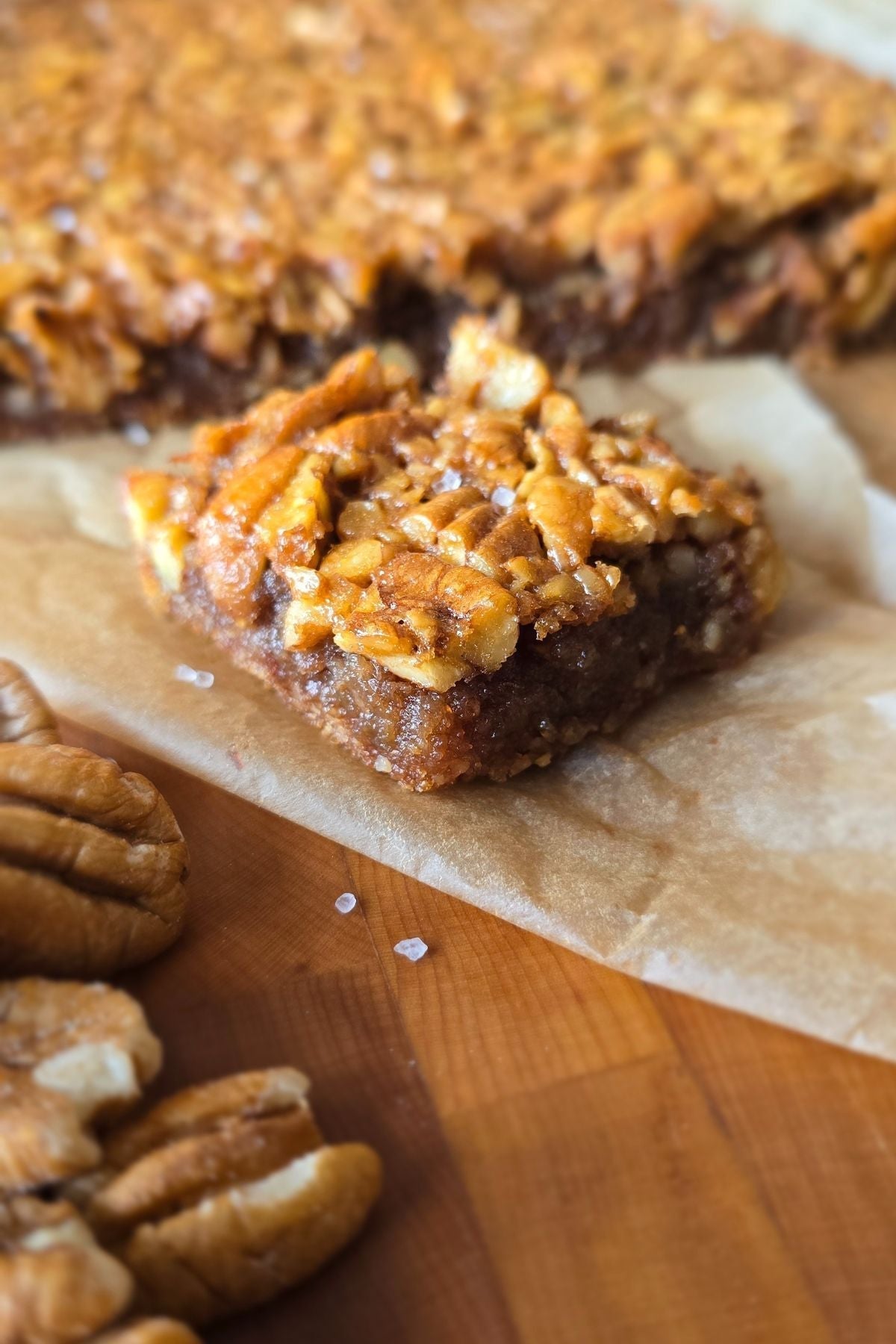 Maple Pecan Pie Bars
