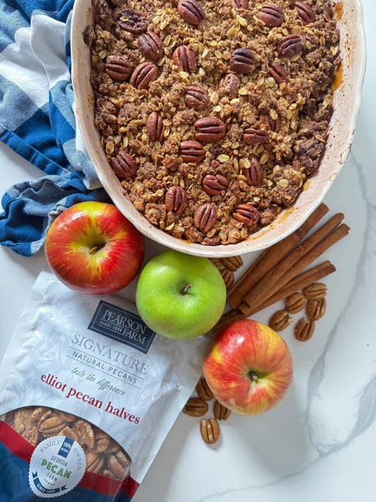Pecan Oatmeal Apple Crisp