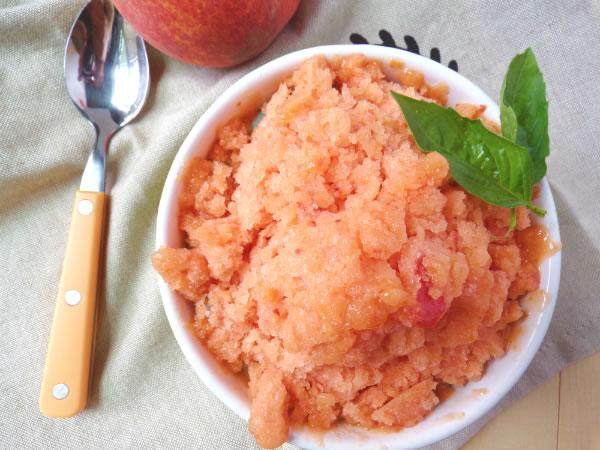 Peach Granita