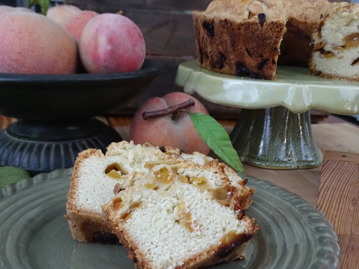 Peach Pound Cake