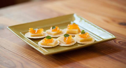 PEACH PRESERVE HORS-D'OEURVRES