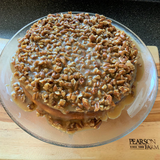 Salted Caramel Pecan Cheesecake