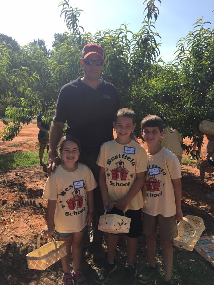 Cort and his class visit Pearson Farm