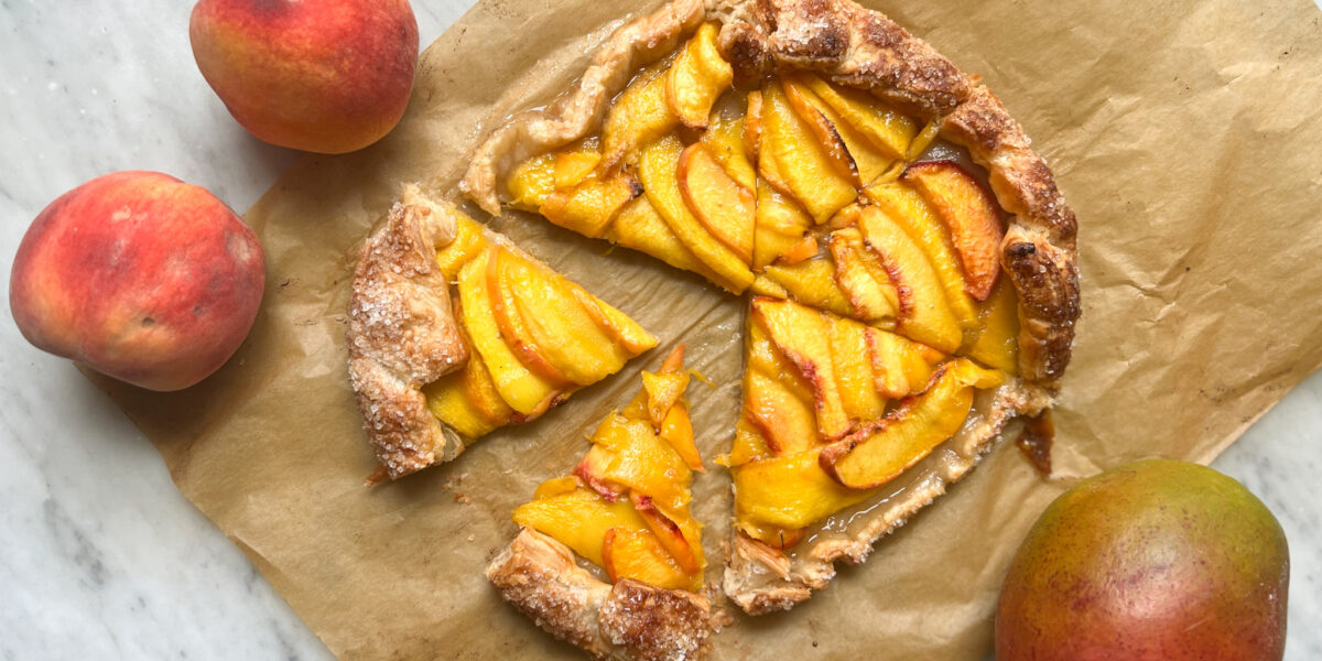 Peach Mango Pie