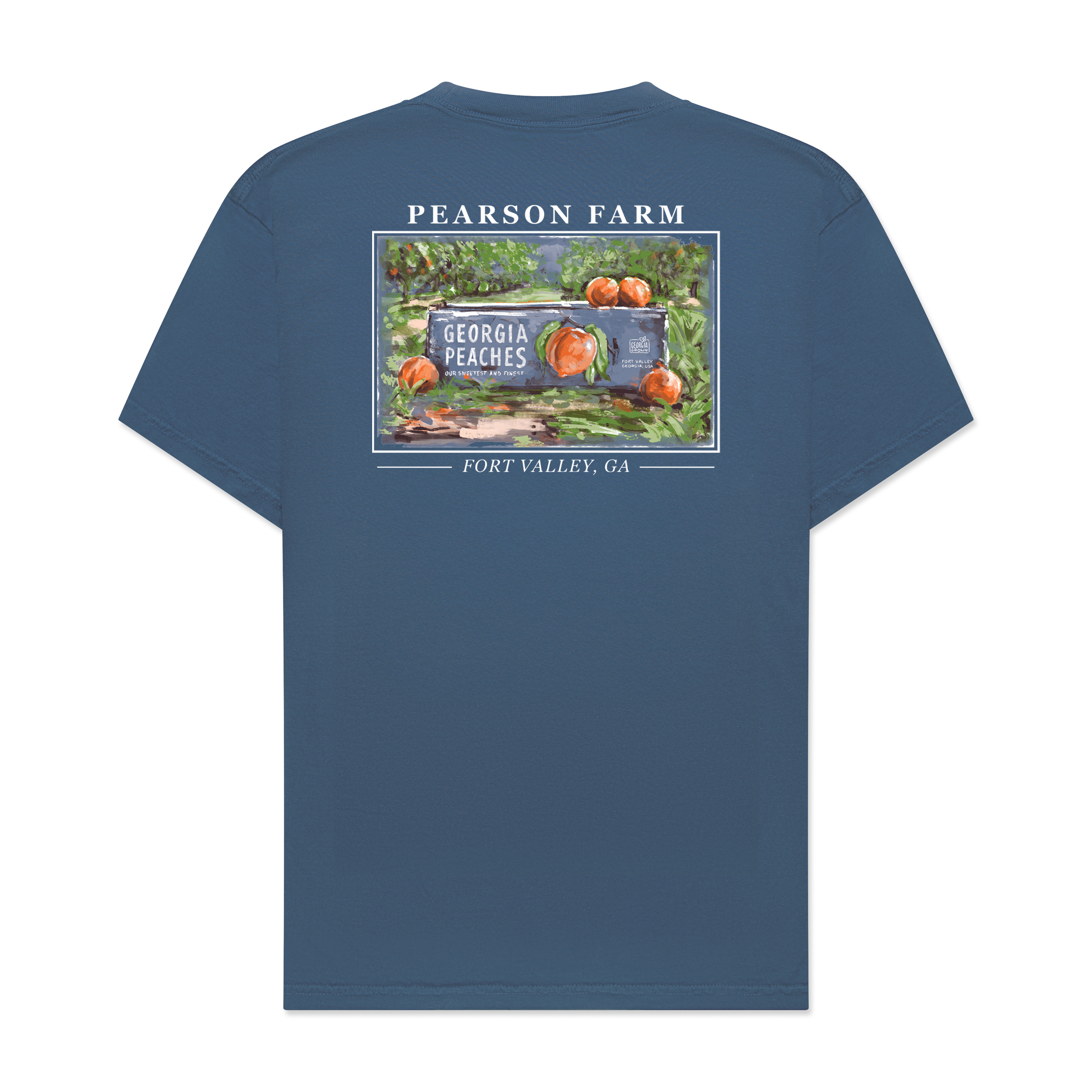 Pearson Farm x GA Golf Co Peach Crate Tee