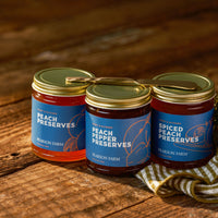 Peach Preserves Trio
