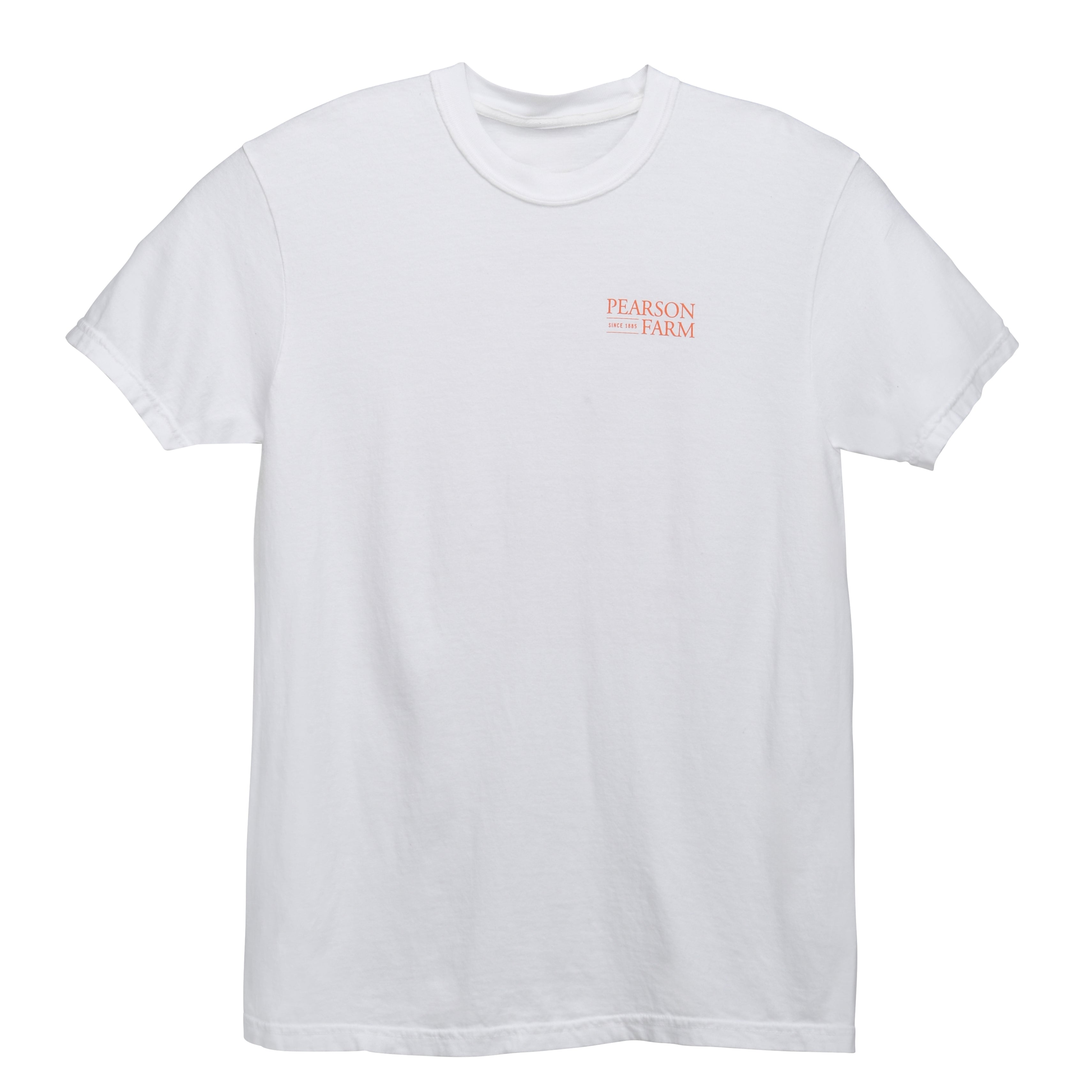 White Pearson Peach T-Shirt